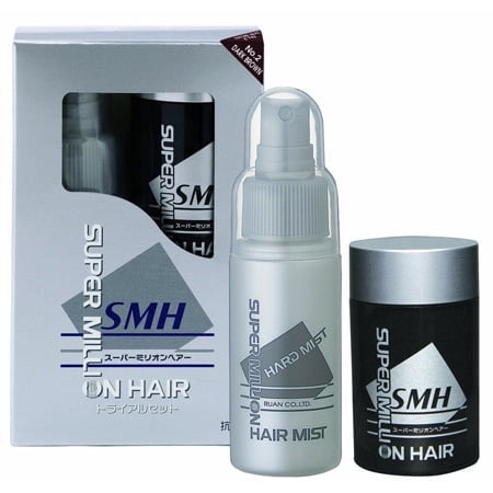 Super Million Hair Fiber Trial Set - Dark Brown #2 - MADE IN JAPAN