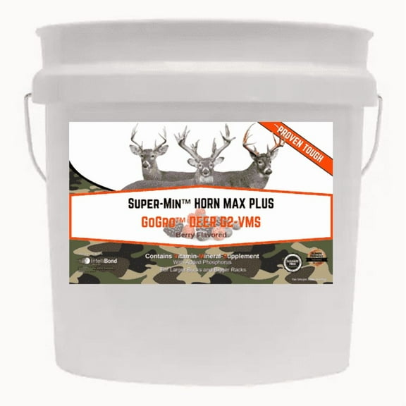 Super-Min Horn Max Plus GoGro Deer G2-VMS (20lb Economy Pail)