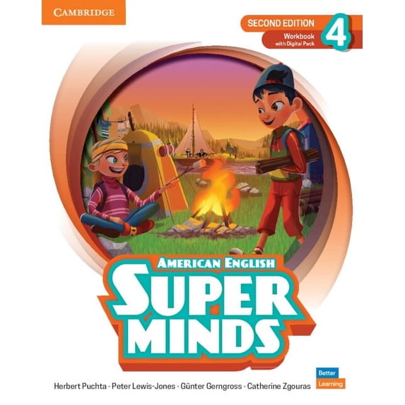 Super Minds Super Minds Level 4 Workbook with Digital Pack American English, (Paperback)