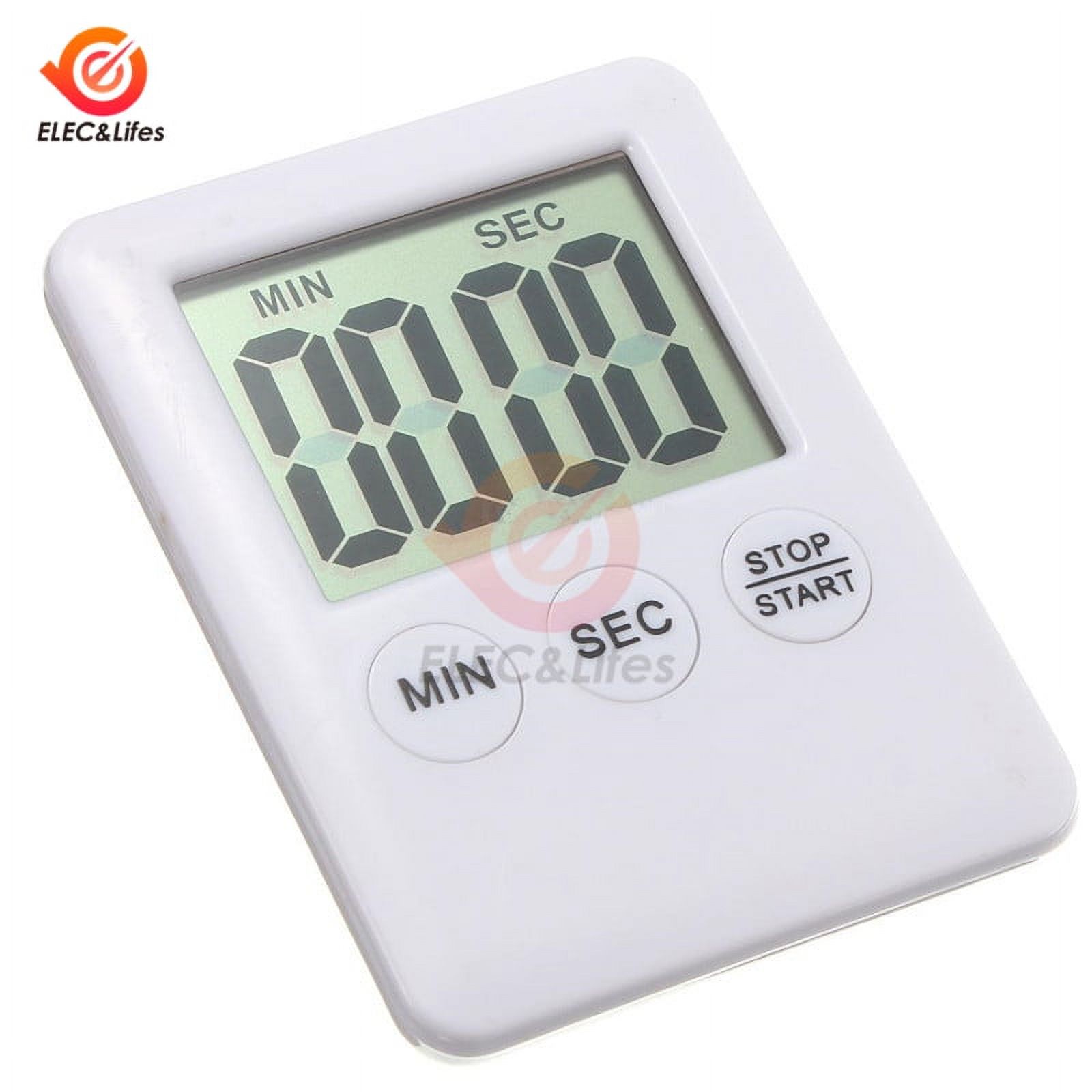 Super Mini LCD Digital Electronic Timer Square Kitchen Cooking Count Up