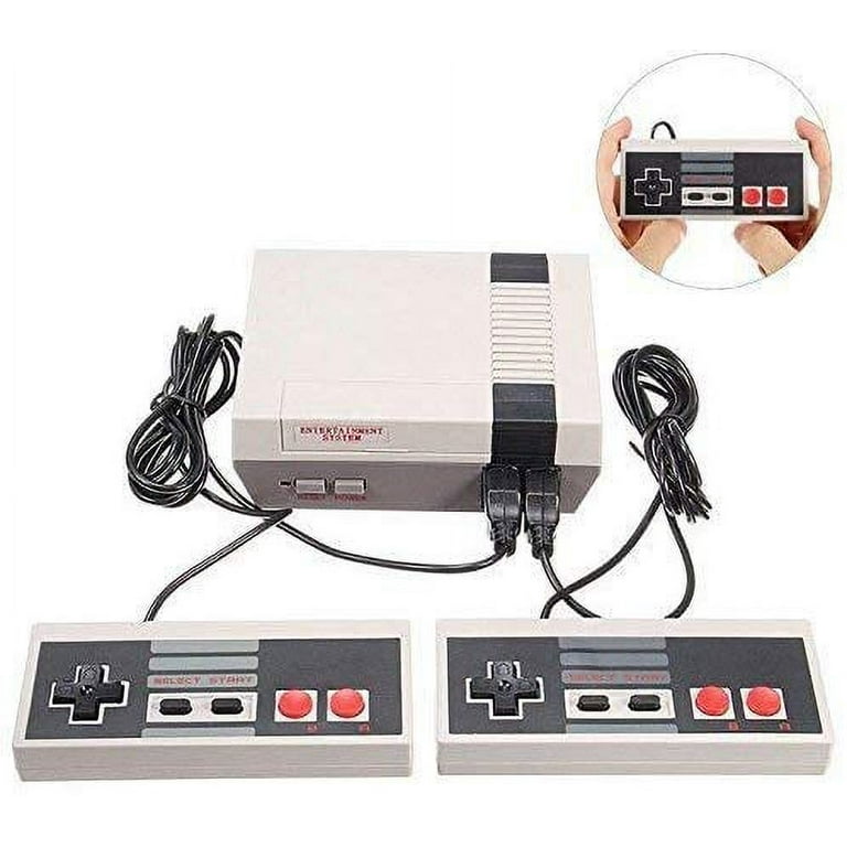 Super Mini Retro Classic Family TV Game Console Built-in 620 TV Video Games  Non-repetitive 8 Bit AV NTSC With Dual Controllers Smart FC White