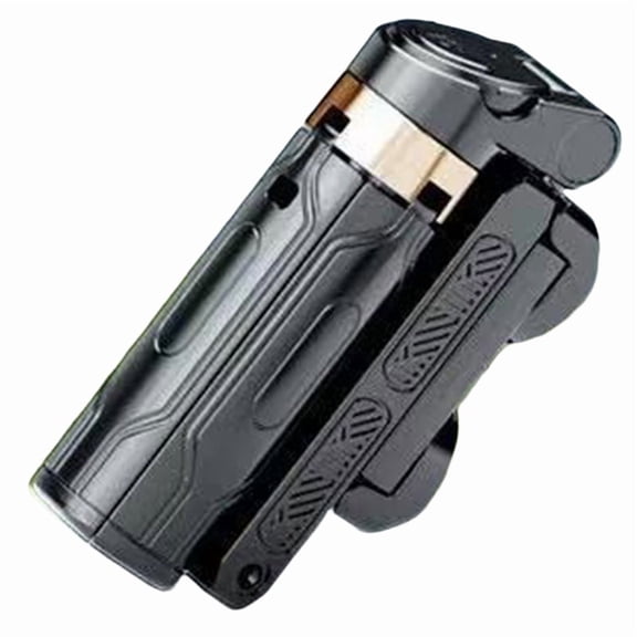 Super Mini Selfie Stick Portable Phone Holder Aid Versatile Integrated Design Bluetooth Remote for Live Broadcast Black,Black