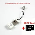thumbnail image 1 of Super Mini USB 2.0 Micro SD Card Flash TF Memory Card Reader Adapter for Computer Laptop Car, 1 of 1