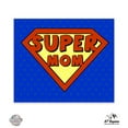 thumbnail image 1 of Super Mom Label - 8" Vinyl Sticker - For Car Laptop I-Pad - Waterproof Decal, 1 of 1