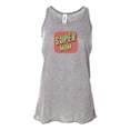 thumbnail image 1 of "Super Mom, Mom Racerback, Gift For Mom, Soft Bella Canvas, Sublimation, Super Mom Tank Top, Mom Gift, Fit Mom, Athletic Clothes, Retro, Athletic Grey, SMALL", 1 of 1