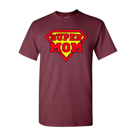 Super Mom Superhero Funny DT Adult T-Shirt Tee