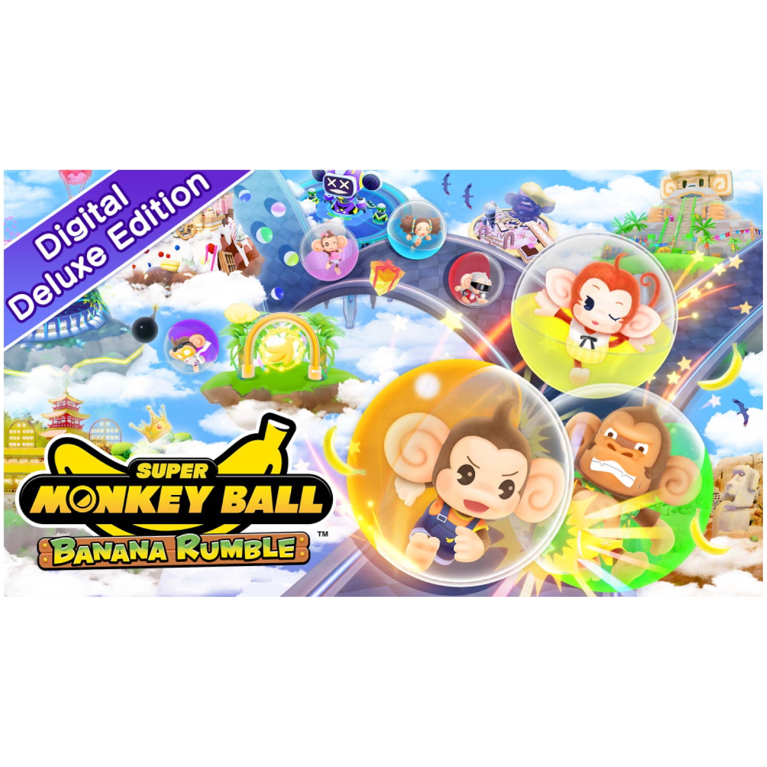 Super Monkey Ball Banana Rumble: Digital Deluxe Edition - Nintendo Switch [Digital]