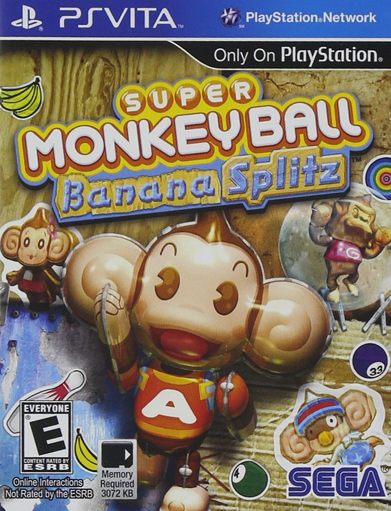 Super Monkey Ball Banana Splitz - PlayStation Vita