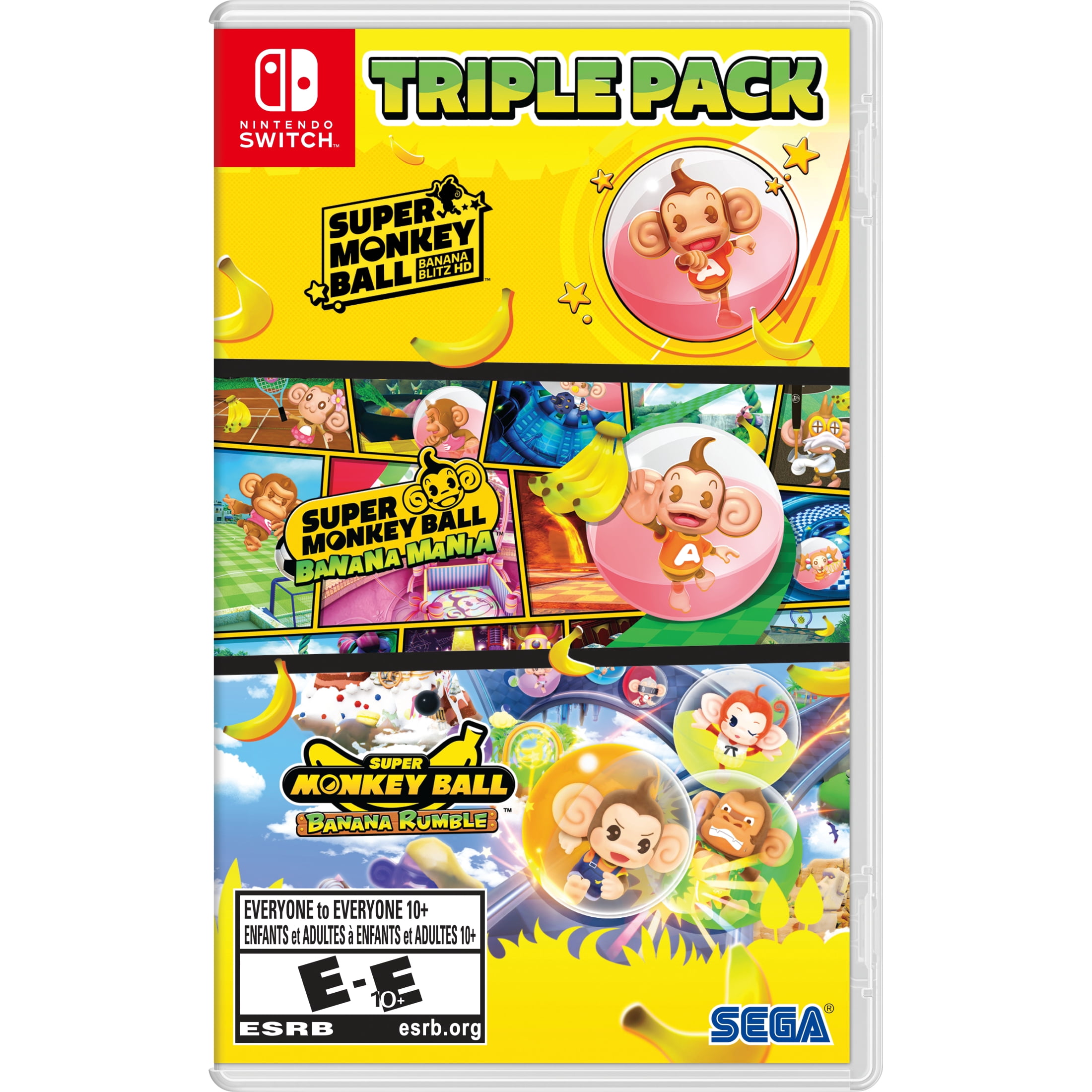 Super Monkey Ball Triple Pack - Nintendo Switch Game