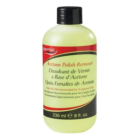 Super Nail 8 Oz Acetone Polish Remover (235ml) (3 Pack)