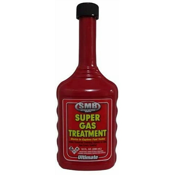 Super New 824438 SMB Gas Treatment 10 Oz Fluids Wholesale Bulk Automobile Fluids Belly