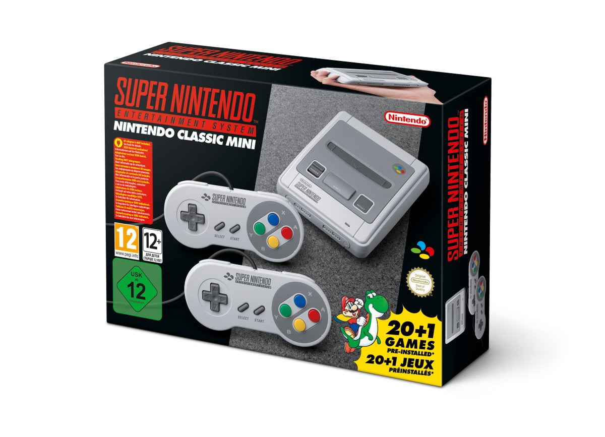 Super Nintendo Classic Edition Famicom Style Console EU Nintendo