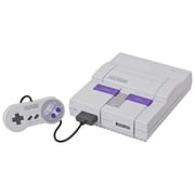 Super Nintendo SNES System Video Game Console, Gray