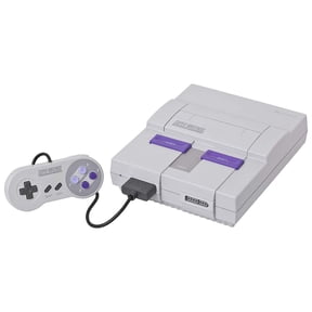 Super Nintendo SNES System Video Game Console, Gray