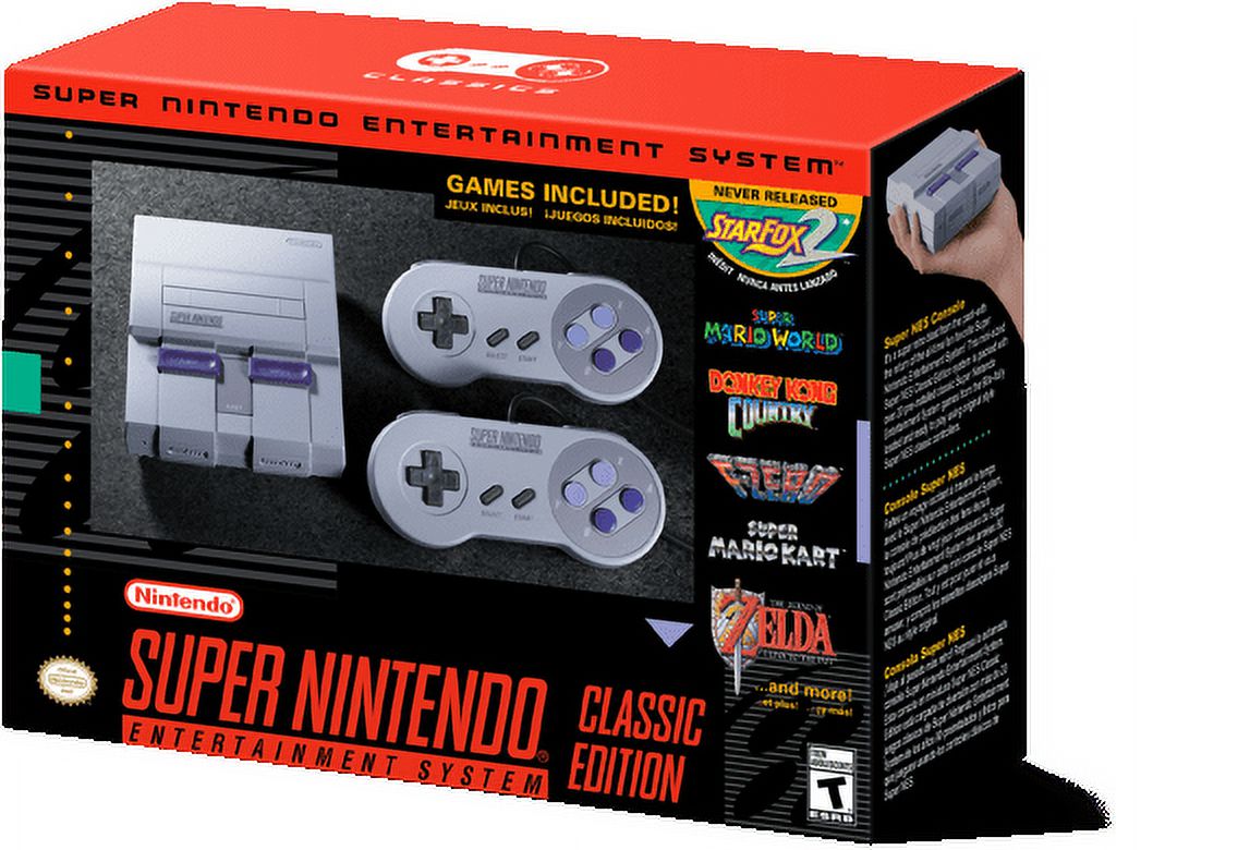 Super Nintendo Entertainment System SNES Classic Edition - image 1 of 2