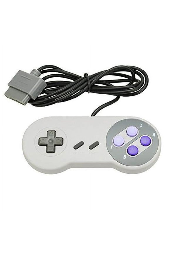 Super Nintendo Entertainment System SNES Controller Purple