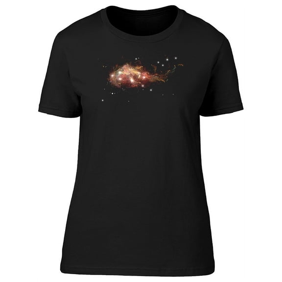 Super Nova Explosion Nebula T-Shirt Men -Image by Shutterstock, Male Large