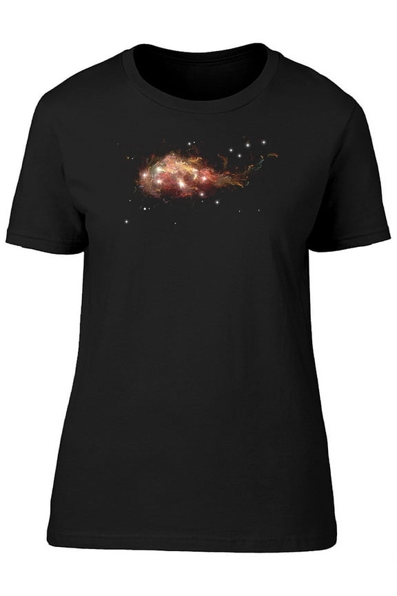 Super Nova Explosion Nebula T-Shirt Men -Image by Shutterstock, Male Large
