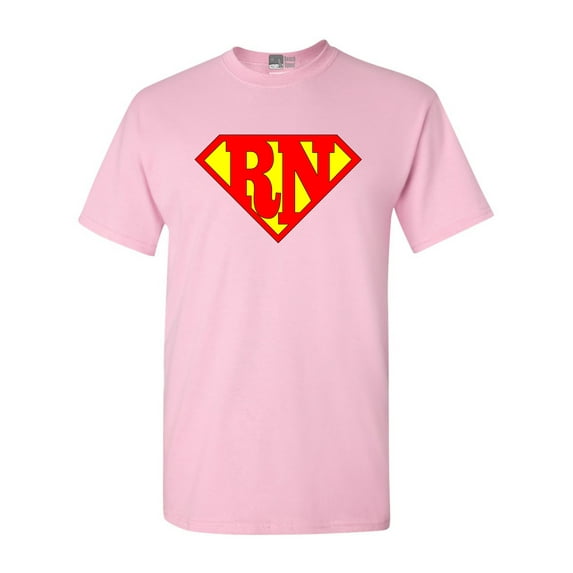Super Nurse RN Registered Nurse Super Hero DT Adult T-Shirt Tee