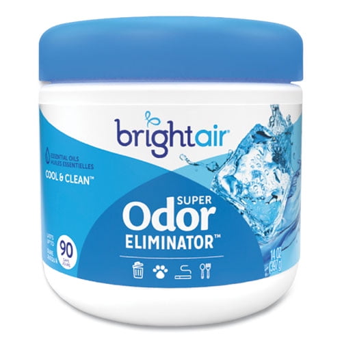 Super Odor Eliminator, Cool And Clean, Blue, 14 Oz Jar | Bundle of 2