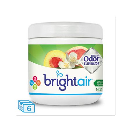 Super Odor Eliminator White Peach and Citrus, 14 oz, 6/Carton