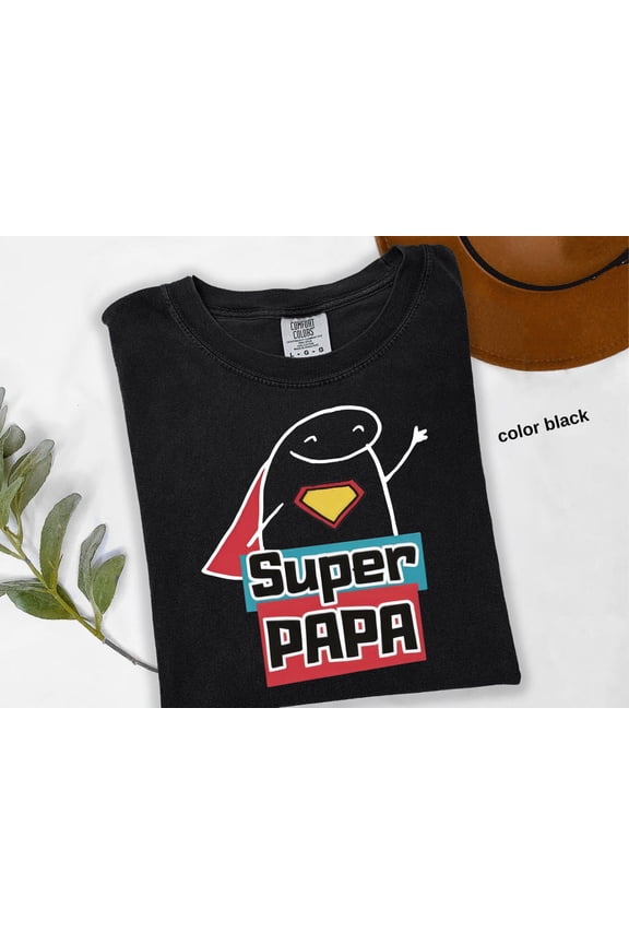 Super Papa Dad Best T-Shirt All Size S-3XL