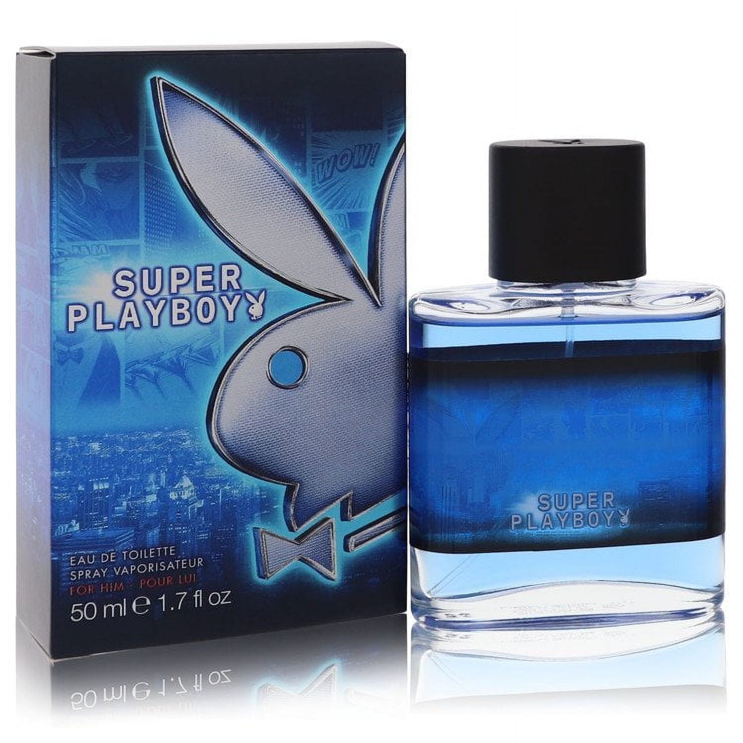 Super Playboy by Coty Eau De Toilette Spray 1.7 oz Pack of 2
