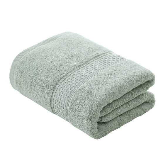 Super-Plush Bath Towels, Green, 100% Cotton | Best Luxury Spa Towels