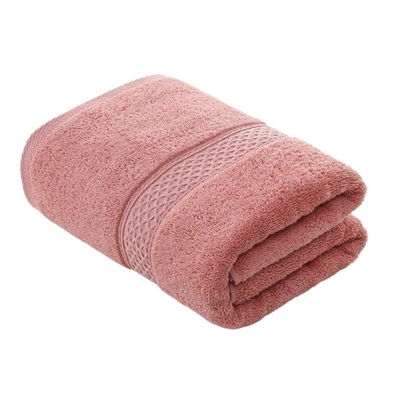 Super-Plush Bath Towels, Pink, 100% Cotton | Best Luxury Spa Towels