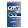 thumbnail image 1 of Super Poligrip Extra Strength Denture and Partials Adhesive Powder, 1.6 oz, 1 of 15