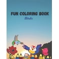 thumbnail image 1 of Super Pp Collection Fun Coloring Book Birds, (Paperback), 1 of 1