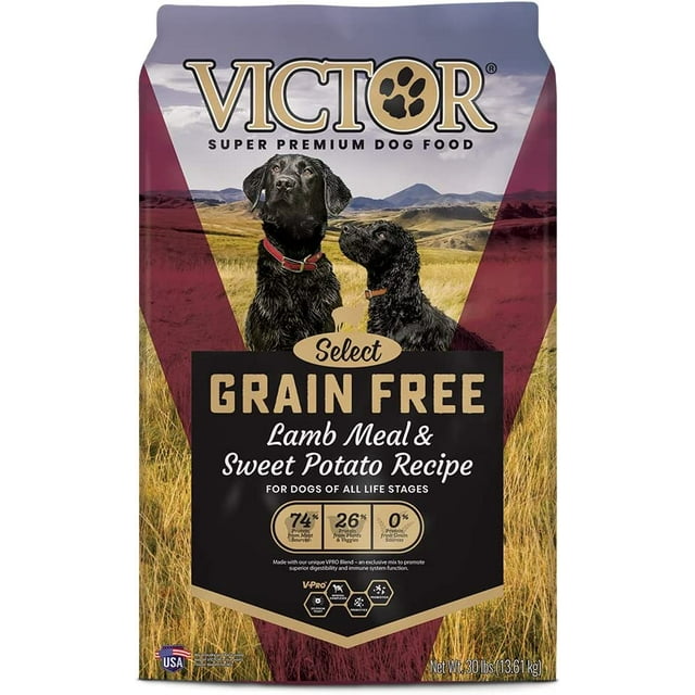 Super Premium Dog Food Grain Free Lamb Meal & Sweet Potato Recipe