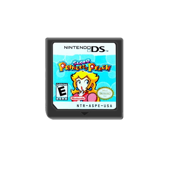 Super Princess Peach DS Games Cartridge Card for NDS NDSI 3DS, US Version