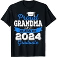 thumbnail image 1 of Super Proud Grandma of 2024 Graduate Awesome Family College T-Shirt, 1 of 4