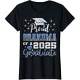 thumbnail image 1 of Super Proud Grandma of 2025 Graduate Awesome Family College T-Shirt, 1 of 6