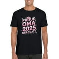 thumbnail image 1 of Super Proud OMA of 2025 Graduate Senior Grandparent Support T-Shirt, for men & women, up to size 5XL, 1 of 3