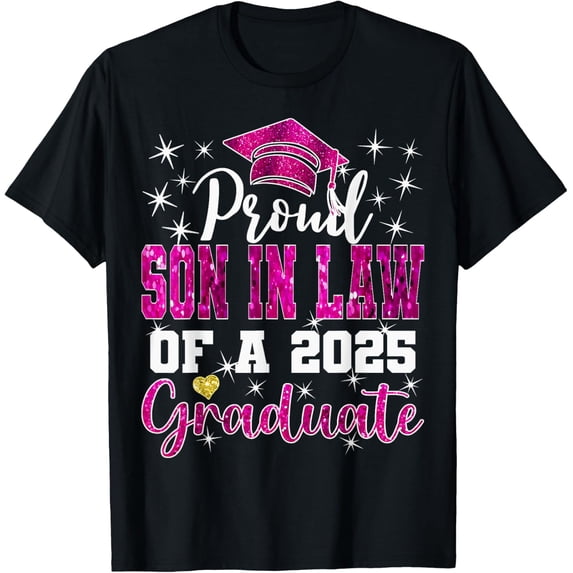 Super Proud Son In Law Of 2026 Pinkuate Pinkuation Family T-Shirt All Size S-5Xl