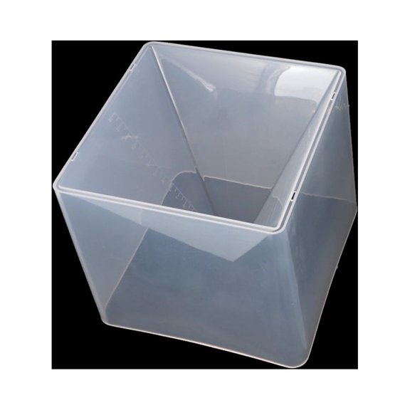 Super Pyramid Silicone Mould Resin Craft Jewelry Crystal Mold With Plastic Frame