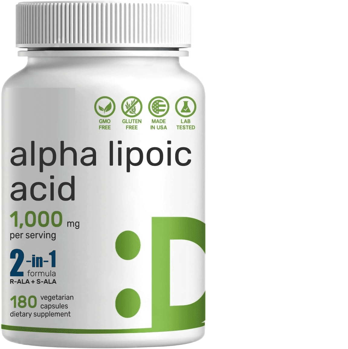 Can I Take Magnesium And Alpha Lipoic Acid Together Super R-Lipoic Acid 500mg R-ALA Bio-Enhanced Lipoic Acid 180Caps S-ALA