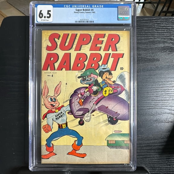 Super Rabbit #4 - CGC 6.5 Comic Book