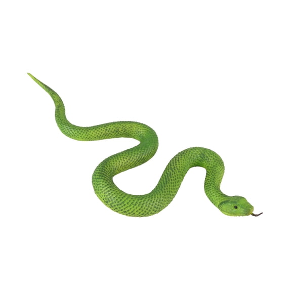 Super Realistic TPR Rubber Fake Snake Decoy, Bird Repellent Figurine, Garden Scare Ornament for Backyard Flower Bed, Patio Vegetable Plot Layout