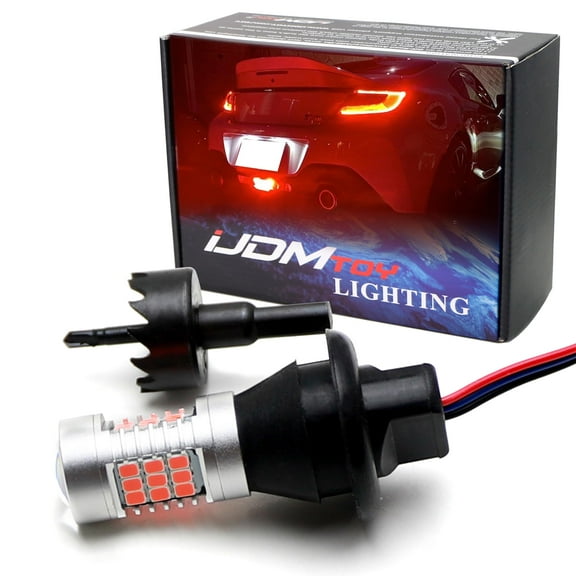 Super Red JDM Rear Fog LED Lighting Kit For Subaru 2022-up BRZ; For Toyota 2022-up GR86 (Retrofit Required)