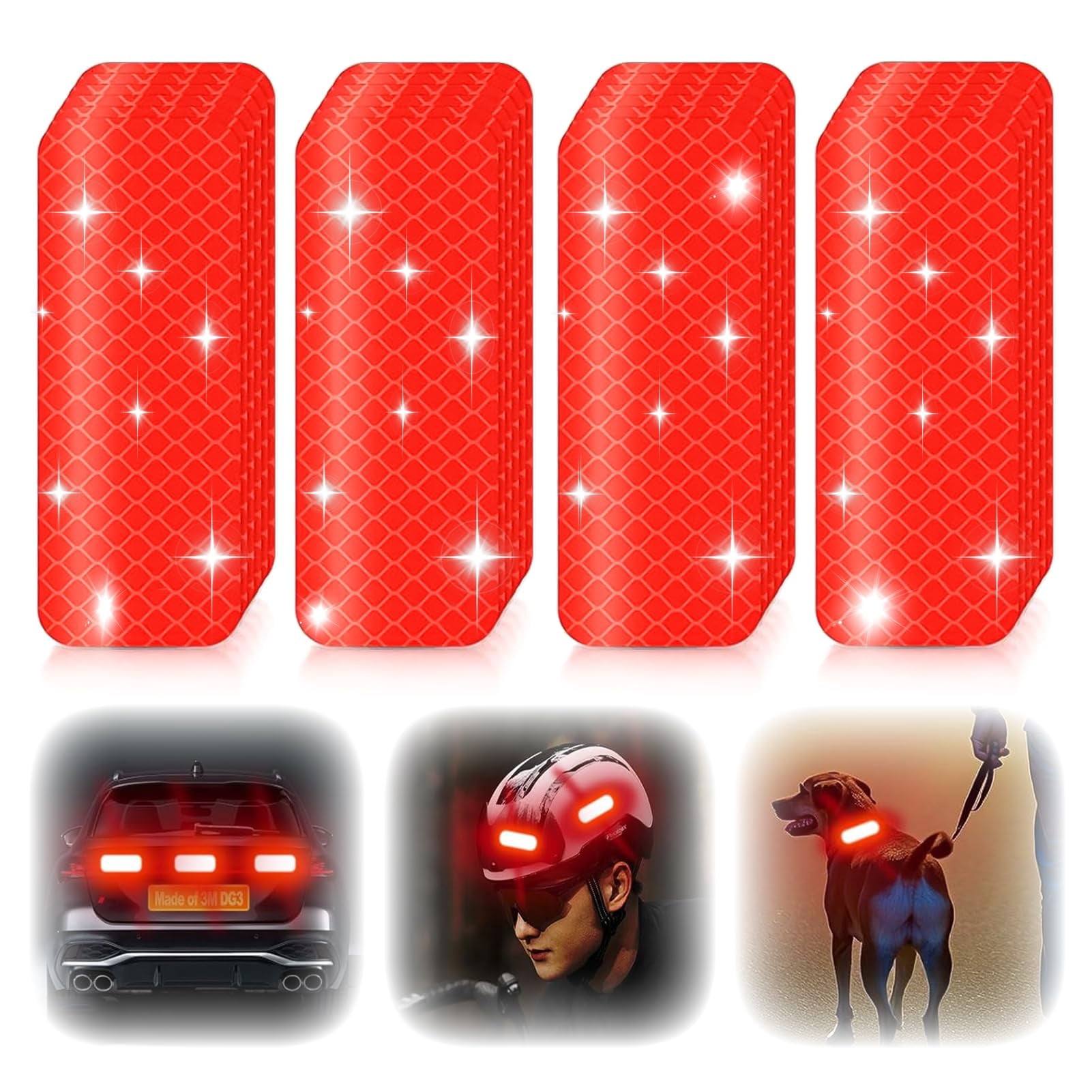 Super Reflective Stickers Made of DG3, 3.15