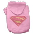 thumbnail image 1 of Mirage Pet Super! Rhinestone Hoodies Pink XL, 1 of 4