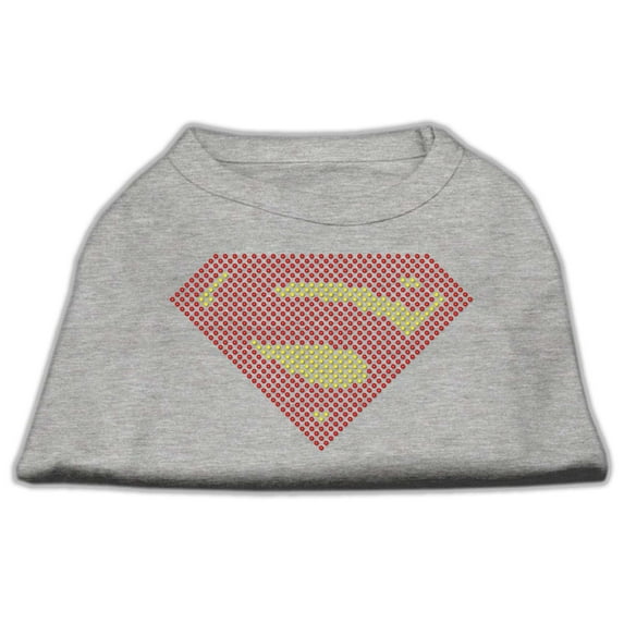 Pet Dog Cat Shirt Rhinestone, "Super"