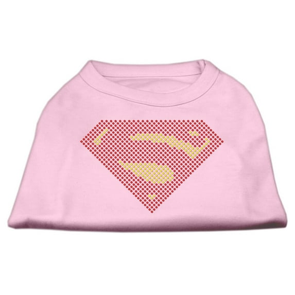 Pet Dog Cat Shirt Rhinestone, "Super"