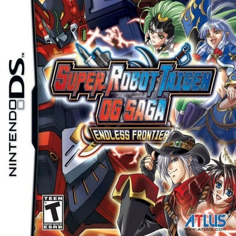 Super Robot Taisen OG Saga: Endless Frontier DS Game, US