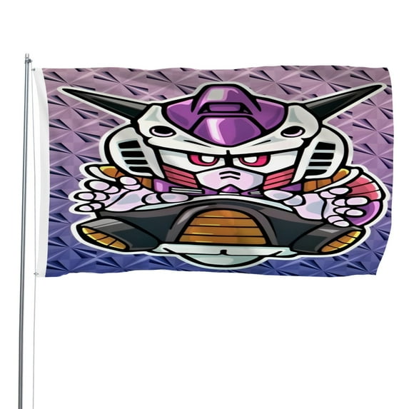 Super Robot Wars Pattern Flag Decoration