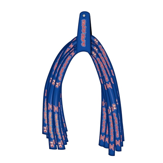 Super Ropes 34" Individually Wrapped Rope, 2oz (60 Pack), Red Licorice