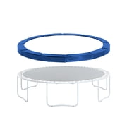Plexalife Trampoline Super Spring Cover - Safety Pad, Fits 11 FT Round Trampoline Frame - Blue